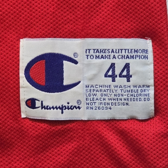 Vintage Champion Jerry Stackhouse #42 Sixers Jersey Large 44 - Picture 8 of 11